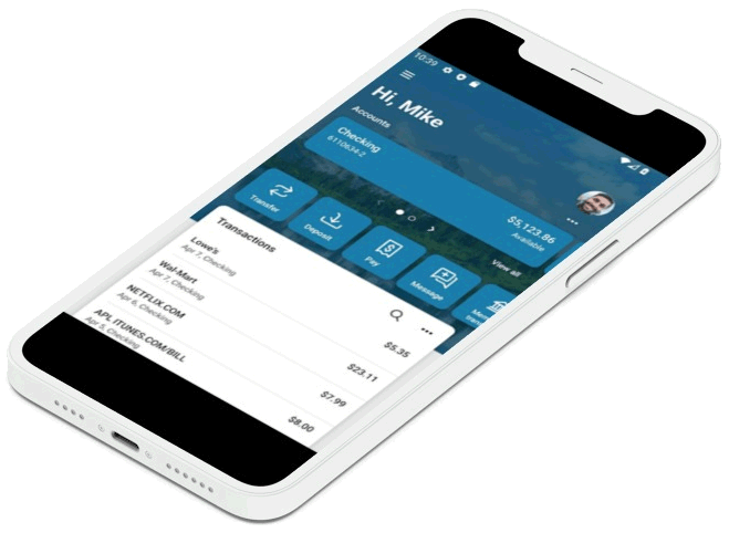 digital banking smartphone
